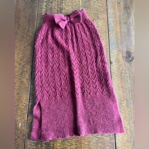 The animal observatory knit skirt